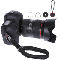 Black Quick Release Camera Wrist Strap Camera Hand Strap with Quick Connector Nylon Camera Wrist Lanyard for DSLR or Mirrorless Camera