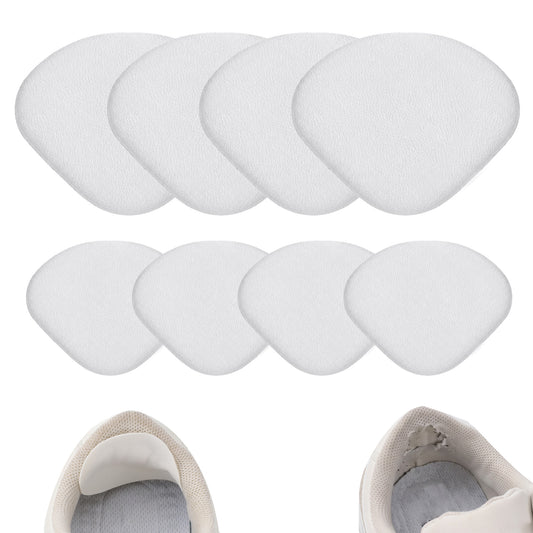 Zelphvt 8 PCS Shoe Heel Patch, 2 Sizes, Self Adhesive, Wear Resistant