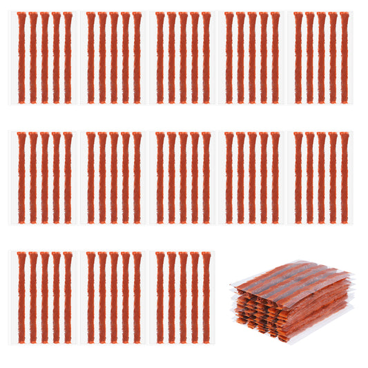 30 Pcs Tire Repair Strings 100 X 6 Mm Heavy Duty Tire Repair Plugs Flat Tire Plug Puncture Repair Strings Tire Repair Gum for Tubeless Tire Puncture for Recovery Car Motorcycle Automotive Bike