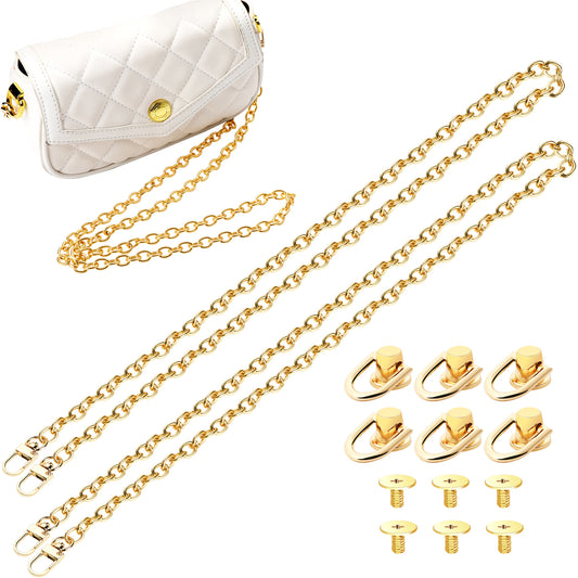Gold Purse Chain Straps