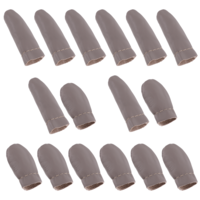 8 Pairs Needle Felting Knitting Finger Protector Leather Finger Protector Embroidery Crochet Finger Protector Needlework Handmaking Sewing Thimbles Pads for Hand Craft Hand Sewing(Random Color)