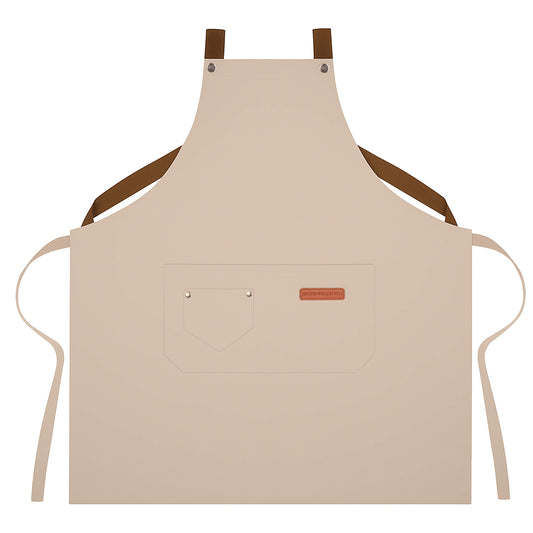 KALIONE Artist Painter Apron with Pockets for Women Men Kitchen Adjustable Apron with 3 Pockets H Shape Painting Smock Adult Cooking Kitchen