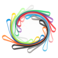 Large Rubber Bands Colorful Elastic Rubber Wrapping Bands Assorted Color Silicone Bands Heavy Duty Rubberbands for Notebook Office Outdoor Gear Gifts Packing Christmas