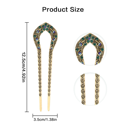 4pcs vintage hairpin