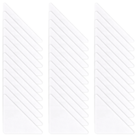 Collar Stays, 120 Pcs No Curl Shirt Collar Stays for Men's Dress Shirts Polo Shirts, Anti-Warping Edge