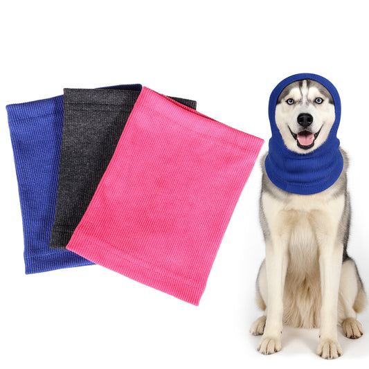 3Pack Dog Calming Hoodie, Cat Anxiety Relief Cover, Dog Ear Cover for Anxiety Reliefs, Thickened Pet Ears Protector for Anxietys Relief and Calming Dogs Neck and Ear Warmer