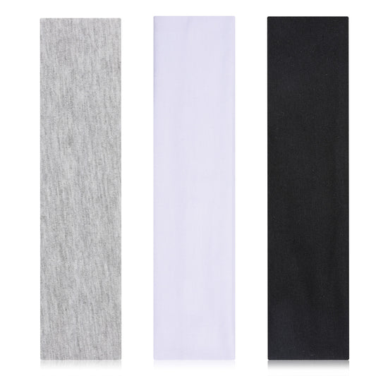 3 Pcs Womens Headbands Thick Stretchy Sweat Headband Fashion Stretchy Thick Headbands for Women Extra Wide for Yoga Sports Running Hair Accessories