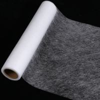 Double Sided Fusible Interfacing for Sewing, 30cmx 10m Stitch Fusible Bonding Web for Fabric, White Iron-On Adhesive Non-Woven Light Weight Web for Applique Sewing DIY Crafts Supplies