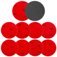 8 Pieces Bowling Sanding Pads Bowling Grit Accessories Bowlings Ball Sanding Pad Resurfacing Polishing Cleaning Kit Sand Pads Set with Grit 500, 800, 1000, 1200, 1500, 2000, 2500, 3000 for Pad Cleaner