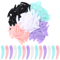 200PCS Mini Makeup Spatula, Disposable Cosmetic Spatula Mini Skin Care Spatulas for Cosmetic Mixing and Skincare Creams, Multi Colored