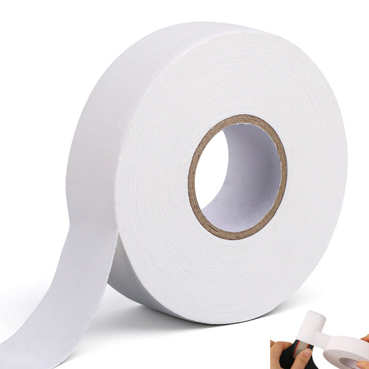 Zelphvt Hockey Tape, 2.5cm*25m Non Slip Hockey Grip Tape Anti Slip Hockeys Stick Tapes Sweat Absorbent Grip Cloth Tapes for Hockeys Squash Racket Badminton Grips Skipping Rope Fishing Rod