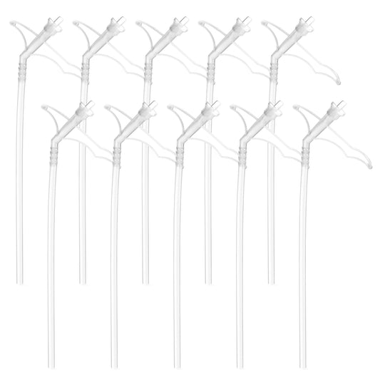 10Pcs Spray Foam Nozzle Replacement Tubes Nozzle Attractive Expanding Foam Nozzles Spray Foam Replacement Tube for DIY Spraying as Shown Industrial Adhesives