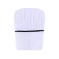 Xthrotsenk Chef Hat Adult White Tall Chef Hat Men's Adjustable Elastic Baker Kitchen Cooking Chef Cap with Black Side Stripes for Men Women