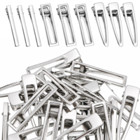 30 Pcs Alligator Hair Clips Metal Hair Clips Metal Alligator Hair-Clip Small Crocodile Clip for Hairs Accessories Crafts DIY Supplies