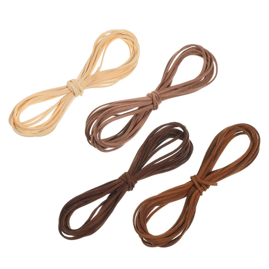 Leather String Cord for Necklace Bracelet Crafts Jewelry Making