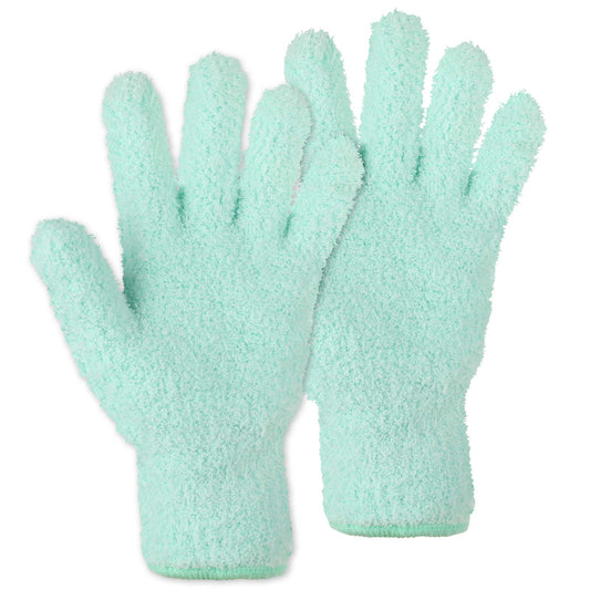 1 Pair Microfiber Gloves,Cleaning Gloves Washable Microfiber Gloves for Plant Dusting Reusable Dusting Gloves Cleaning Gloves Mittens for Plants House Cars Blinds Dusting Furniture and Small Objects