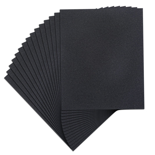 15 Pcs 400 600 800 Grit Wet Dry Sandpaper Sheets 11 x 9 Inch Metal Sanding Sheet Sandpaper Set for Auto Furniture Wood Sanding Polishing