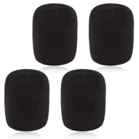 4 Pack Microphone Foam Covers Soft Foam Mic Covers Microphone Windscreen Protection Microphones Cover for Most Standard Handheld Microphones