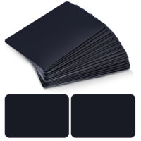 20 PCS NFC Cards, Rewritable NFC Tags Black NFC Business Card Programmable NFC Cards NFC Chip 504 Bytes Memory NFC Tag Blank NFC Cards Easy Convenient PVC for All NFC Enabled Phones and Devices, Black