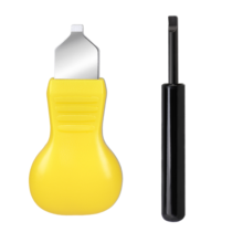 Styquenzer Watch Back Remover Tool, 2 Pcs Watch Battery Replacement Tool Kit, Watch Case Back Opener Watch Repair Tools for Watch Accessories Replacement Adjustment Repairing (Black, Yellow)