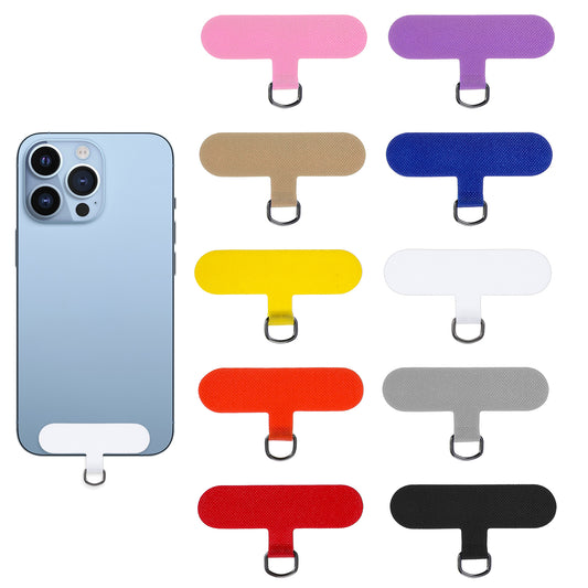 Phone Tether Tab, 10 Pack Universal Phone Lanyard Tab Phone Lanyard Patch Multicolor Tether Tabs for Cell Phone High Quality Cell Phone Lanyard Tab Oxford Fabric Phone Tab for Lanyard Phone Tab