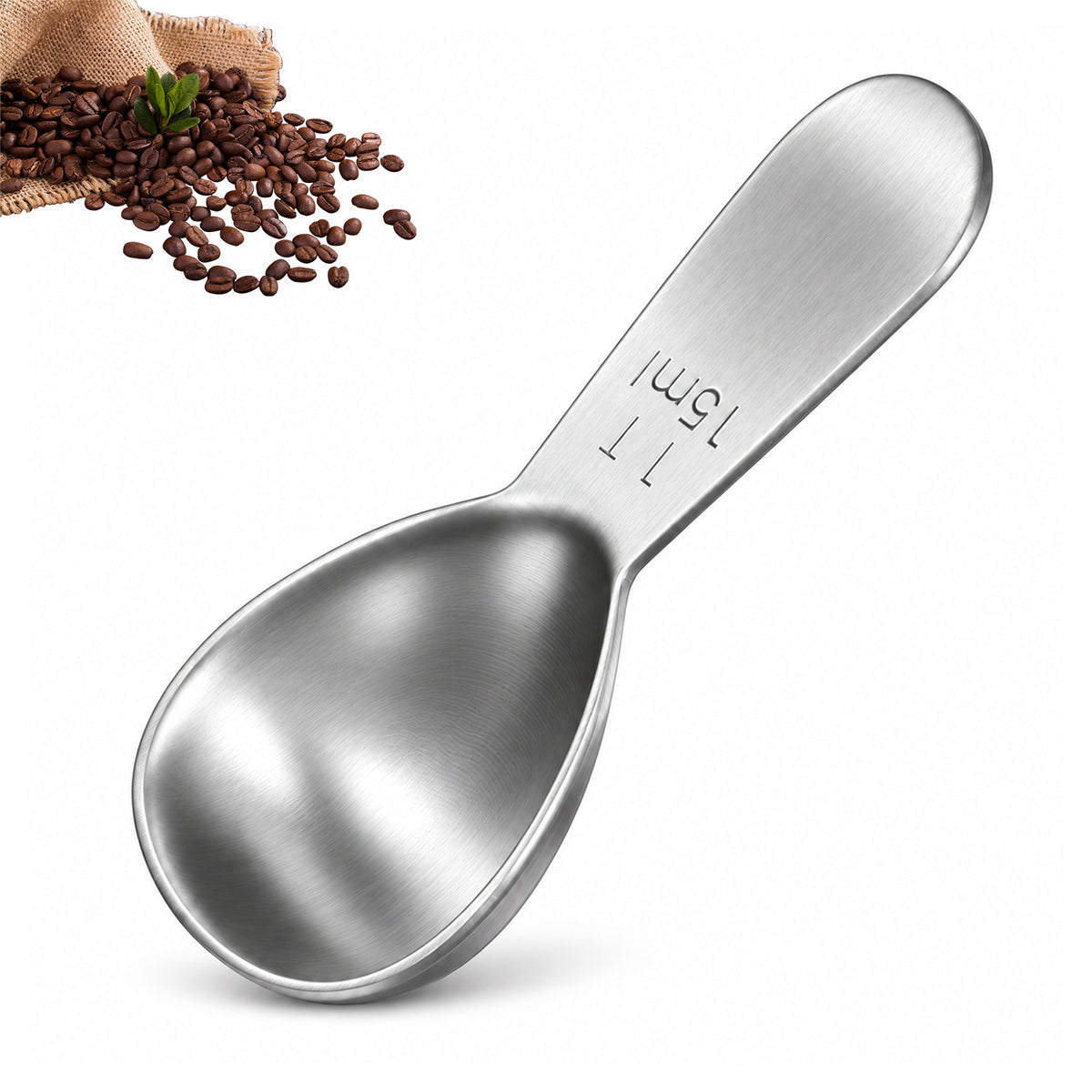 Coffee Scoop 1 Tablespoon Spoons for Ground Coffee (15ml)