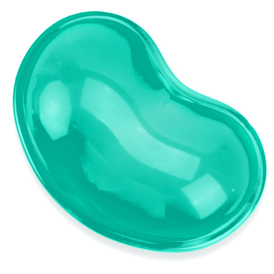 Gel Wrist Rest Pad Soft Silicone Wrist Support Cushion Comfortable Fatigue Relief Hand Pillow Ergonomic Computer Gaming Wrist Pad for Keyboard and Mouse (Green)