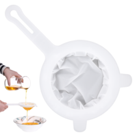 Ultra Fine Mesh Strainer, 400 Mesh Nylon Mesh Strainer Plastic Strainers for Kitchen Seives Fine Mesh Colander with Handle for Coffee Yogurt Juice Soy Milk Honey Liquids Tea Leaf Filter