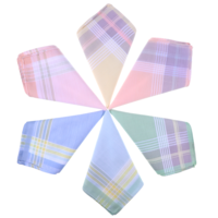 Cotton Handkerchiefs for Women 6 Pieces Women Soft Cotton Hankies Soft Stripe Handkerchief Ladies Hankies Sweat Handkerchief for Womens Tea Party Gifting Weddings, Colorful