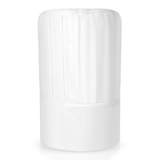 SynHHergyx Chef Hat, White Tall Chef Hats for Men Adjustable Elastic Baker Hat Kitchen Cooking Hat for Adult Men Women