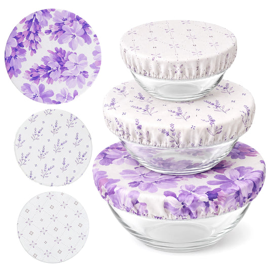 3 Pcs Reusable Sourdough Bowl Covers, 8/10/12 Inch Cotton Bread Proofing Co
