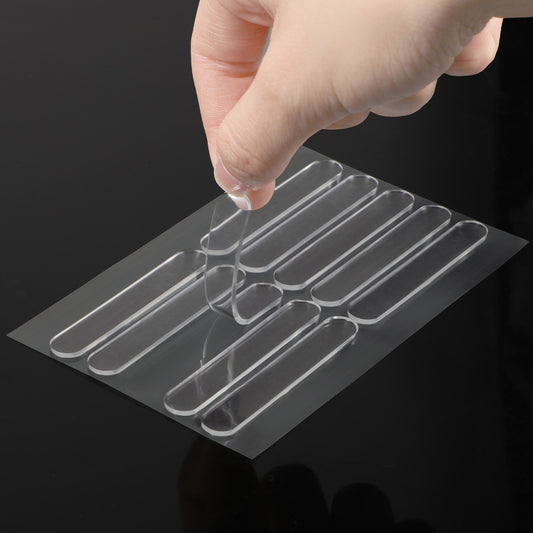 36 PCS Wall Bumpers to Protect Walls Door Wall Protector Rubber Cabinet Door Bumpers Cabinet Stoppers Self Adhesive Clear Walls Protector Doorstop for Home Office Furniture