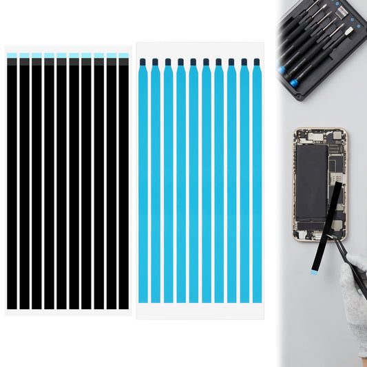 Fyntave 20 Pcs Laptop Screen Double Sided Tape Pull Tab Stretch Tape for Laptop Easy To Pull Adhesive Tapes LED Screen Stretch Tapes Suitable for LCD Panels Batteries and Casings