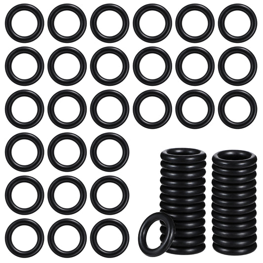 40pcs Pressure Washer Quick Connect O Rings 1/4 Garden Hose O Rings Rubber Pressure Washer O-Rings for 1/4" M22 Quick Coupler, High Temperature Water Hose Rubber Seal Ring for Faucet Garden Water