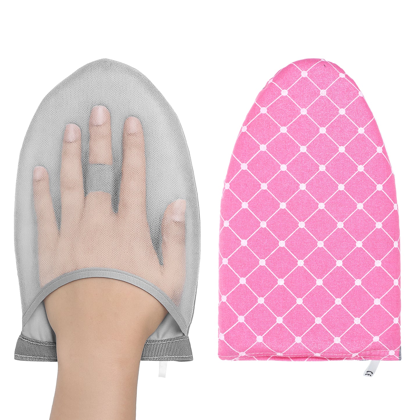 Garment Steamer Ironing Gloves, Portable Clothing Steam Engine Gloves Anti-Steam & Heat-Resistant Garment Steamer Mitt Travel Handheld Ironing Board Garments Steam Accessories for Steaming Clothes