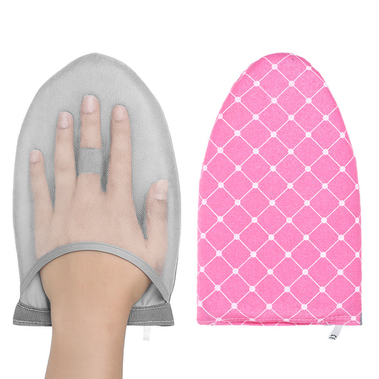 Garment Steamer Ironing Gloves, Portable Clothing Steam Engine Gloves Anti-Steam & Heat-Resistant Garment Steamer Mitt Travel Handheld Ironing Board Garments Steam Accessories for Steaming Clothes