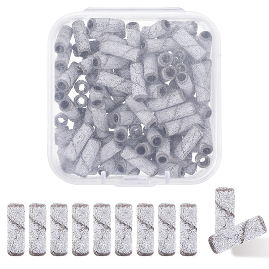 100 Pcs Small Sanding Bands, Mini Grit Sanding Bands 4mm Nail File for Nails Drill Gel Removing Shaping Polishing Nail Salon Use
