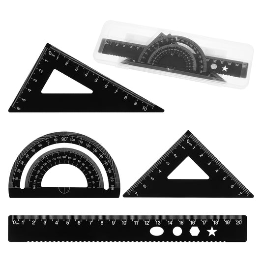 4Pcs Metal Geometry Set