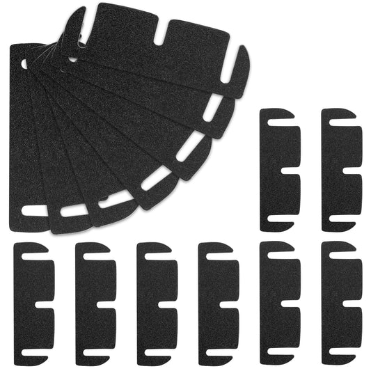 15pcs Interior Door Hinge Shims 3.5 Inch Hinge Spacers Doors Adjuster Repair Kit for Door Alignment Fix Air Leaks, Sticking or Misaligned Doors, Trimmable 0.06in Thick PVC Material