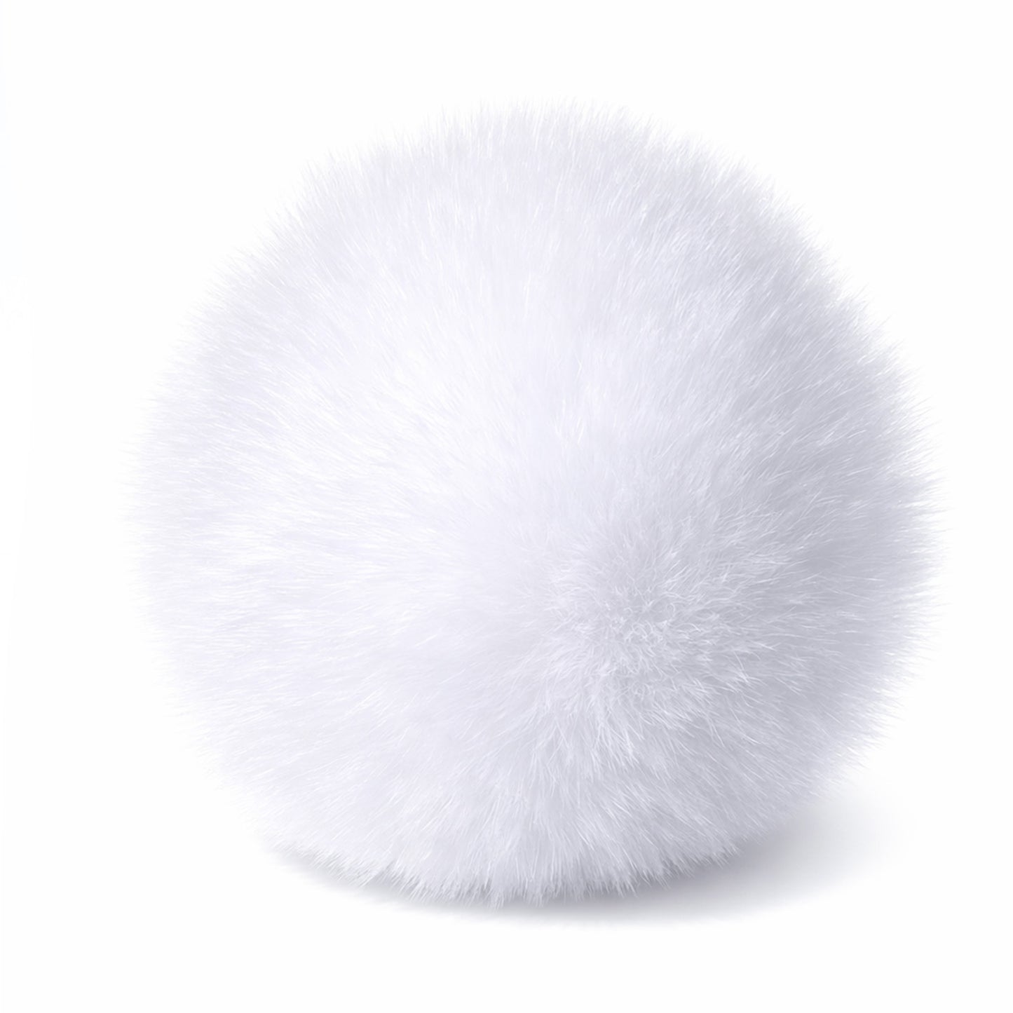 4 Pack Fluffy Rabbit Tail with Pins, Fluffy Bunnies Tail Pin, 4 Inch Plush Rabbit Tails, Bunnies Costume Accessories for Easter Halloween Cosplay Party Deocr