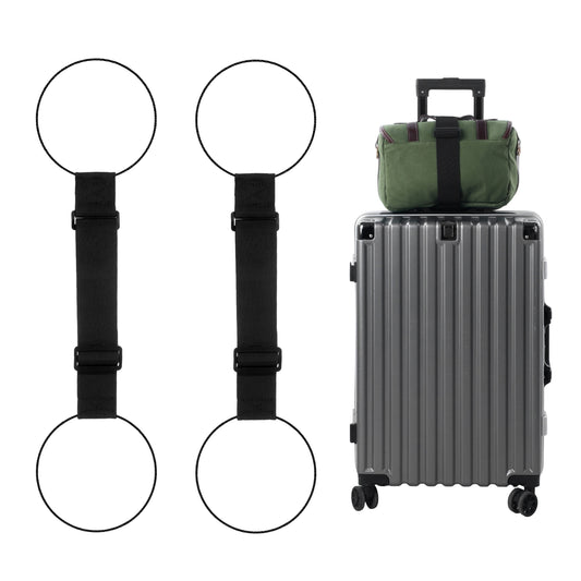 2 Pack Universal Replacement Crossbody Bag Strap, Wide Shoulder Strap Adjustable Replacement Bag Straps with Metal Swivel Hooks Changeable Shoulder Straps for Crossbody Bags, Luggage(Black)