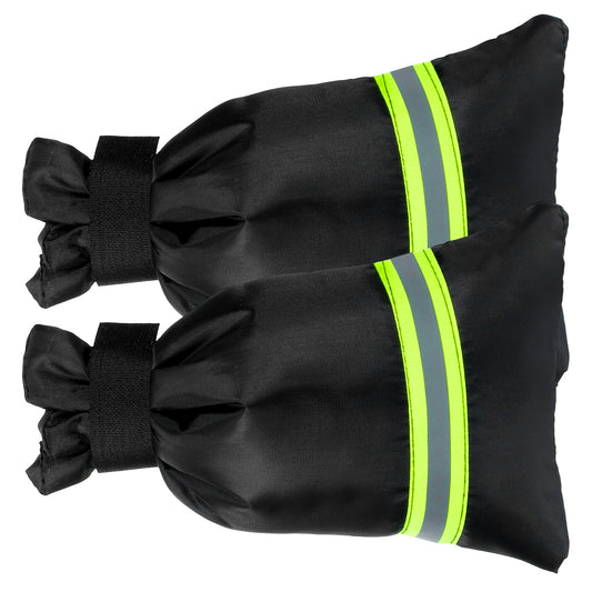 2 Pcs Outdoor Faucet Cover 6.3" W x 9.4" H Freeze Protection Hose Bib Insulation Cover Thickened Reflective Outside Spigot Covers Fits All Outdoor Taps